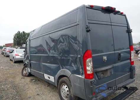 2018 Ram Promaster 2500 High Roof 159 Wb z USA, uszkodzony, nr VIN 3C6TRVDGXJE160989